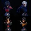 Anime Kakashi Naruto Uzumaki Bust Figures Madara Obito Model Sasuke Uchiha Figures Tsunade Shippuden Figurine 15cm PVC Toys
