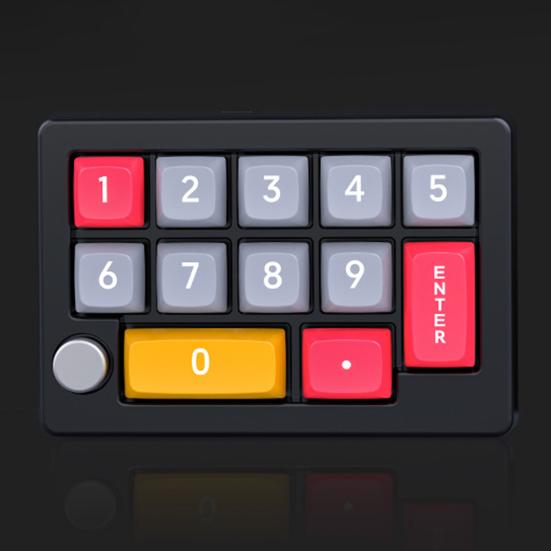 Wired External Number Keys Macro Programmable Keyboard 13 Fully Hot Swappable Mechanical Switch