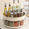 Kitchen Spice Box Rotating Storage Box Rotating Spice Bottle Rack