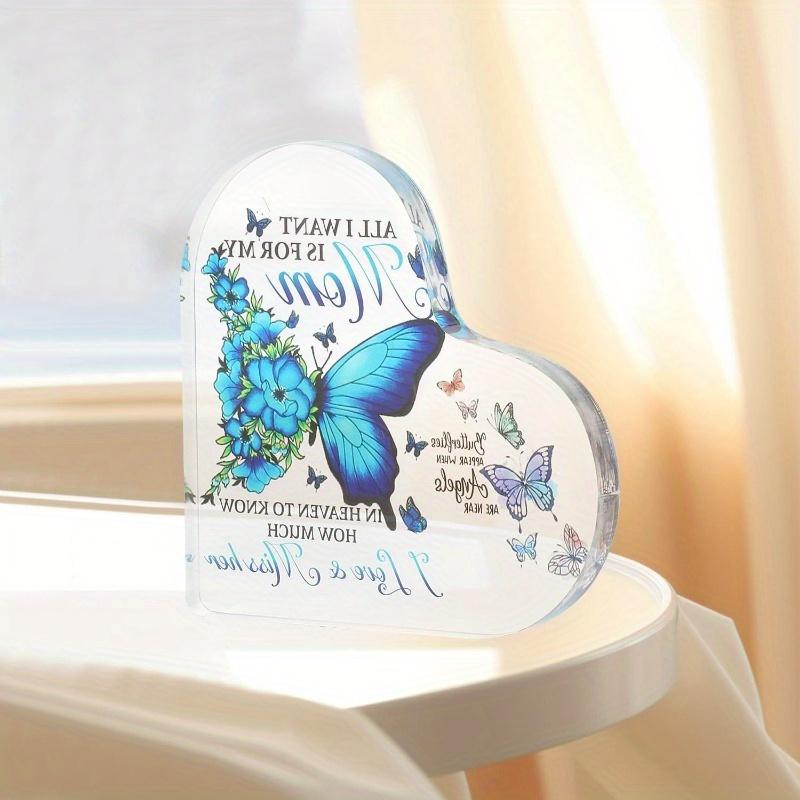 Unique Mom Heart Sign - Versatile Birthday & Holiday Gift from Children