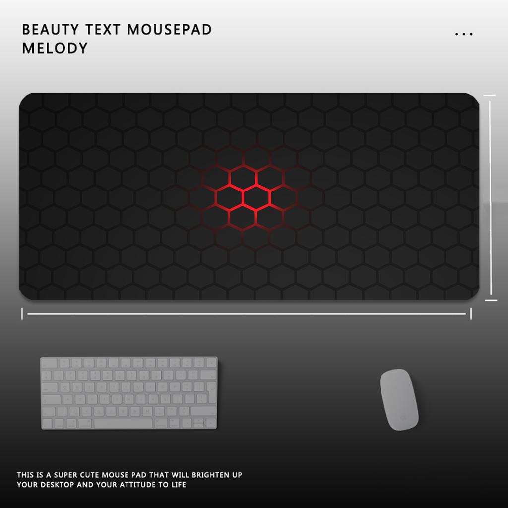 Japanischer Samurai Großes Mauspads Schlosskante Mauspads XXL Weiches Mauspads Mauspads Gamer Große Tischmatten Tastaturpads