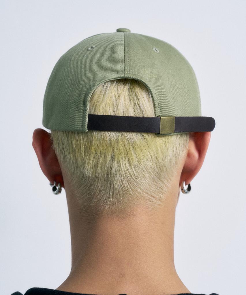 FERNOV F Applique 5-Panel Cap Green