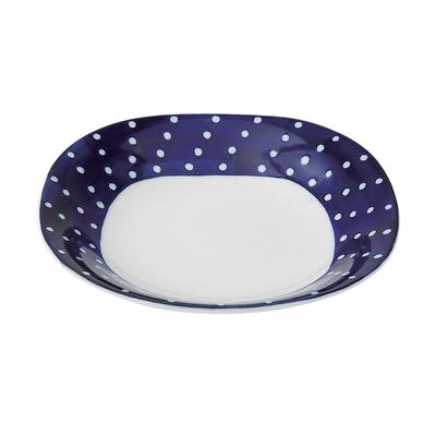 Prato Multiuso Indigo Japan, Padrão Dye Shibori, Diâmetro 21,5cm 42879