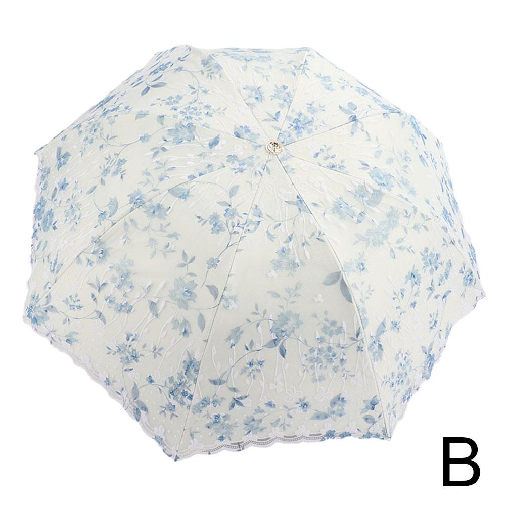 

Солнечный зонт Двухслойный Кружевной Сетчатый Кавайный Солнцезащитный Анти-УФ Солнцезащитный