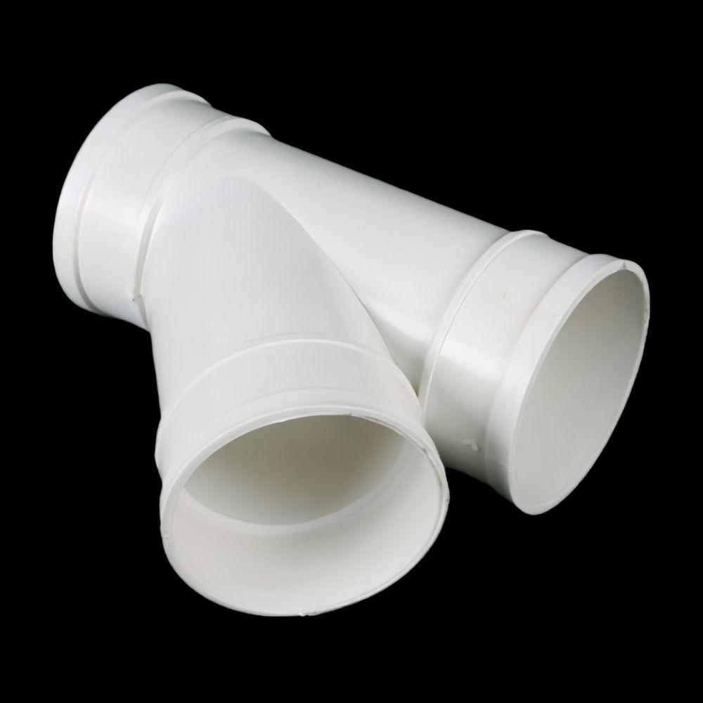 2",3",4",5",6" PVC Drain Wye Fitting Y-Shaped Drain Pipe Joint Pipeline Accessories