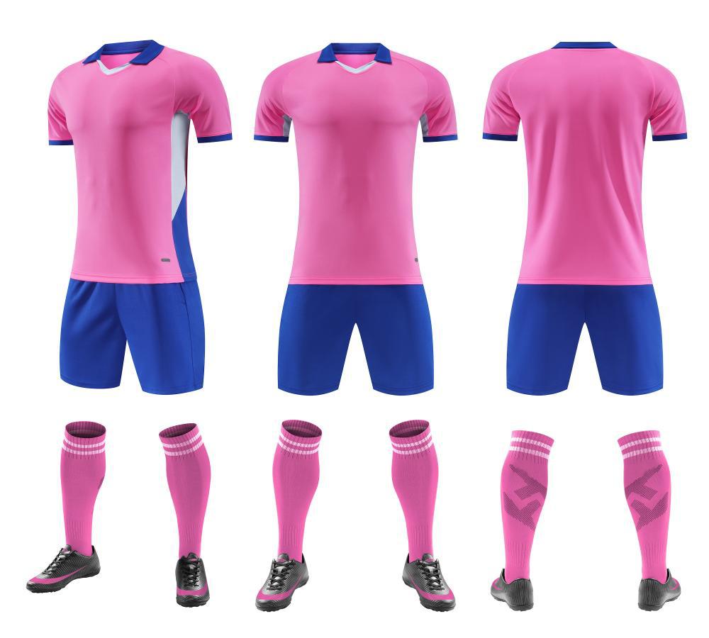 

Soccer Uniform Sports Training Uniform Set For Men And Women Adults Children Printed Clear Plate Short Sleeve Competition 2XS розы красного
