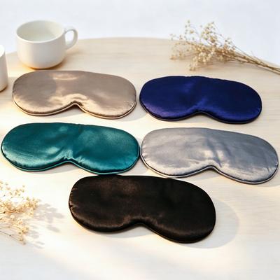Baomiankang Simulated Silk Eye Mask, Polyester Material, Light-shielding and Breathable Deep Sleep Eye Mask