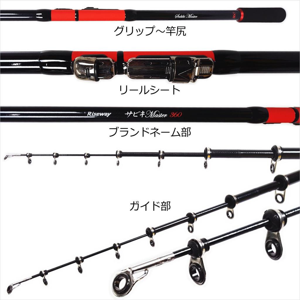 RISEWAY Sabiki MASTER 450 Rod