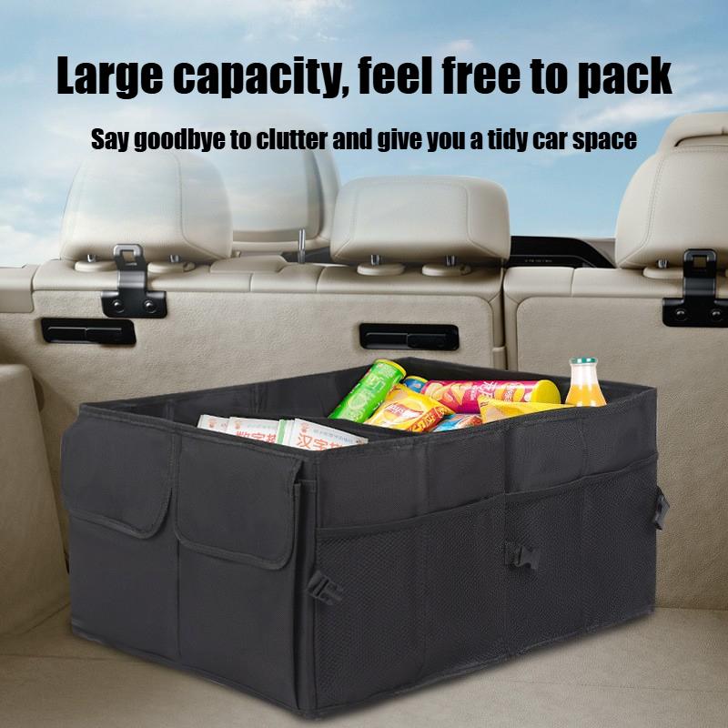 Car Trunk Organizer Big Capacity Eco-Friendly Super Durable Collapsible Cargo Storage Tool Auto Trucks Trunk Box Car Storage Box