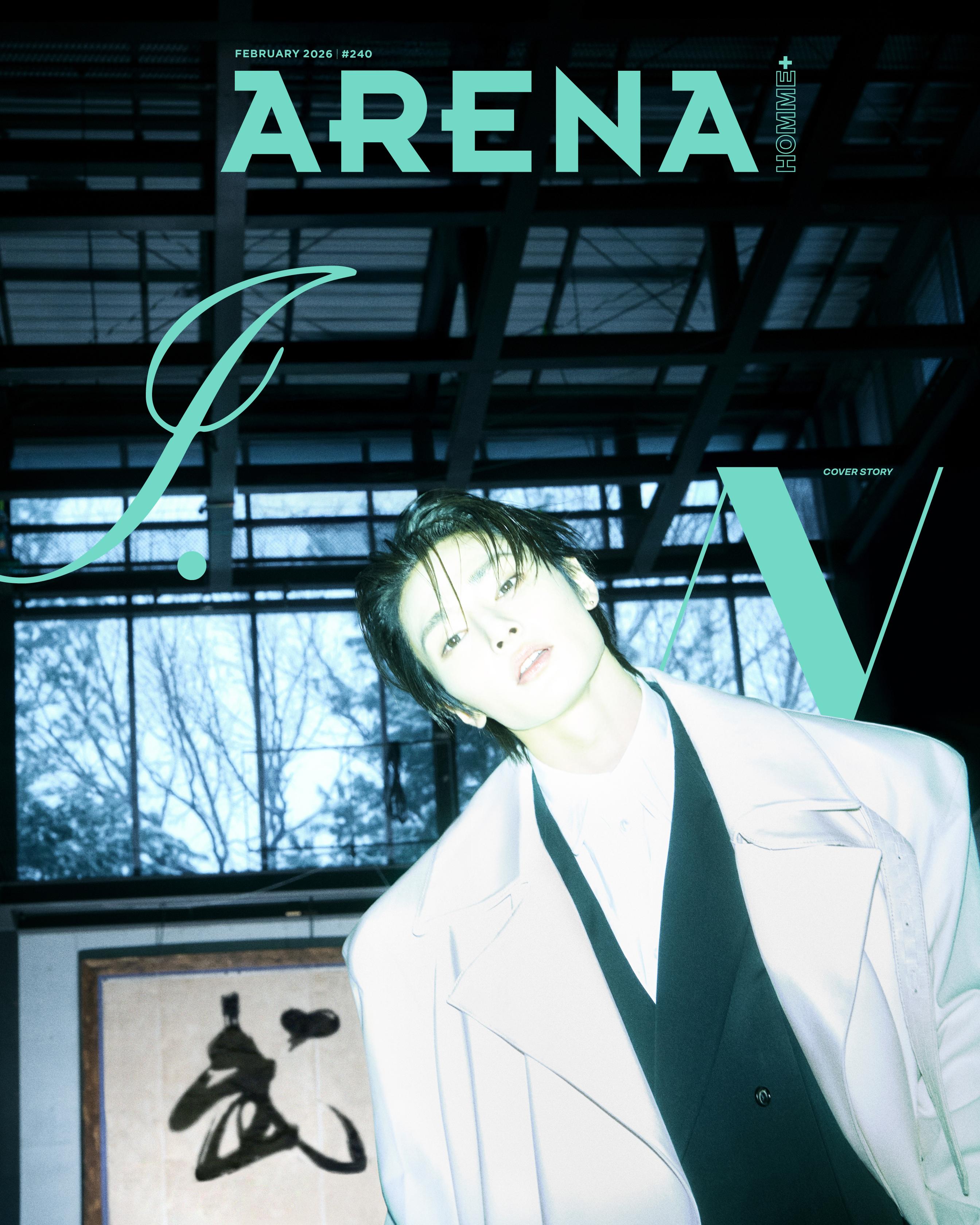 Arena Homme+ Korea 2026 ФЕВРАЛЬ Stray Kids I.N, MIYAO Suin, Ли Хи-джун, KPOP Cover A