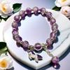 Daisy Popcorn Beaded Bracelet: Elegant Women's Hand Jewelry