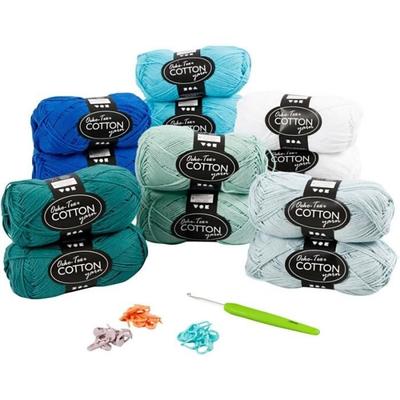 Kit - Crochet - Aqua - 1 Set