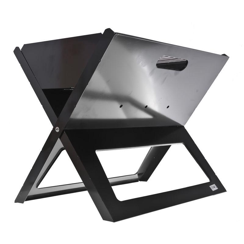 TG71413 GARDEN GRILL tourist PORTABLE ROUND CHARCOAL classic camping