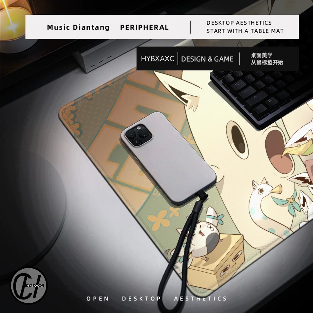 Shirakami Fubuki Mouse Pad Anime game mause pads cs lol XXL Home HD Computer Desk Mats Carpet Gamer Office Laptop Soft Desktop