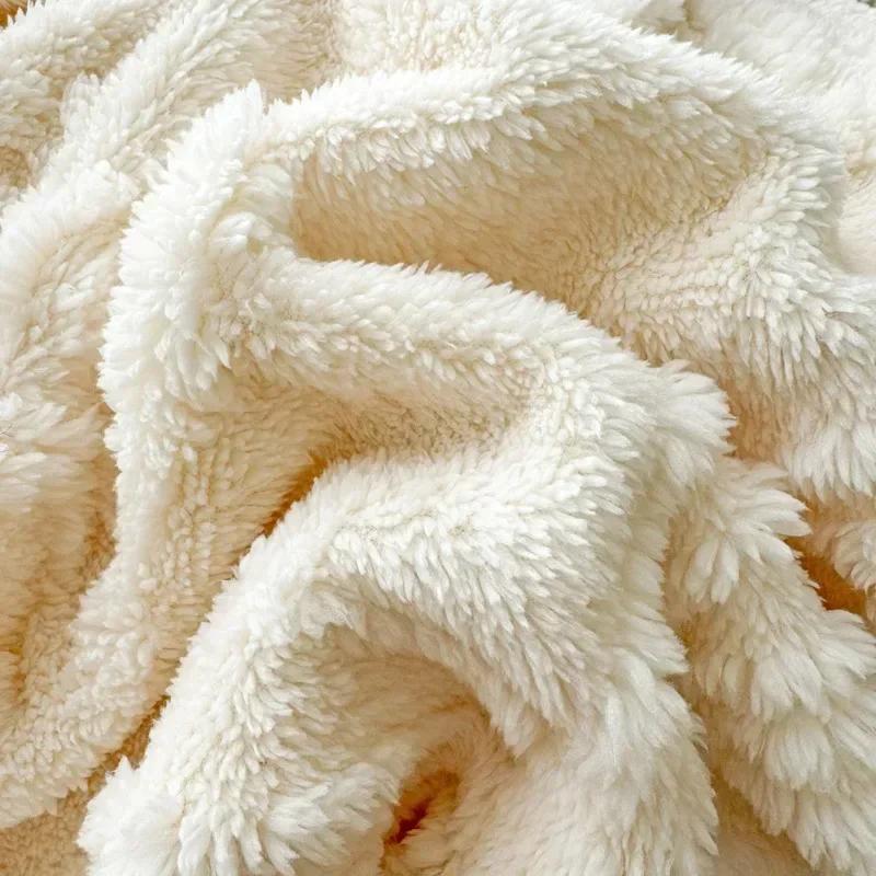 1PC Plush Blanket Summer Air Conditioning Bedding Blanket Office Sofa Nap Blankets Soft Comfortable Bed Sheets Cobijas De Camas