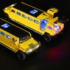 1:32 Lengthened Car Simulation Alloy Car Model Sound and Light Pull Back Toy Car Ornament Wholesale