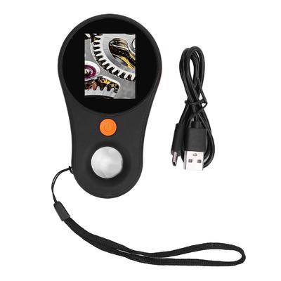 Digital Microscope 2MP 500x Magnification 2.0in Color Screen Fixed Focus Portable Handheld Magnifying Glass for Win