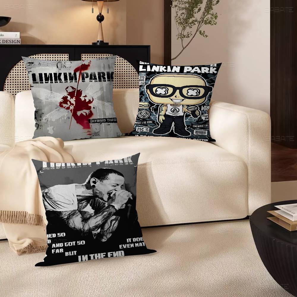 Band L-Linkin P-Park Cool Personalized Pillow Dust Cover Bedroom Kids Party Decoration Pillowcase Birthday Children Gift
