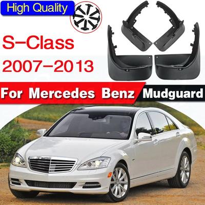 Lapače nečistot pro Mercedes Benz S Class S-Class 2012 2011 2010 2009 2008 W221 V221 2007 - 2013 Zástěrky Lapače bláta S300 S350 450