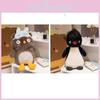 Adorable 25cm Plush Owl With Eye Mask And Fluffy Penguin Soft Toy For Girlfriend Birthday Gift
