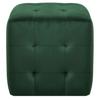 Nightstands 2 Pcs Green 30 X 30 X 30 Cm Velvet Fabric