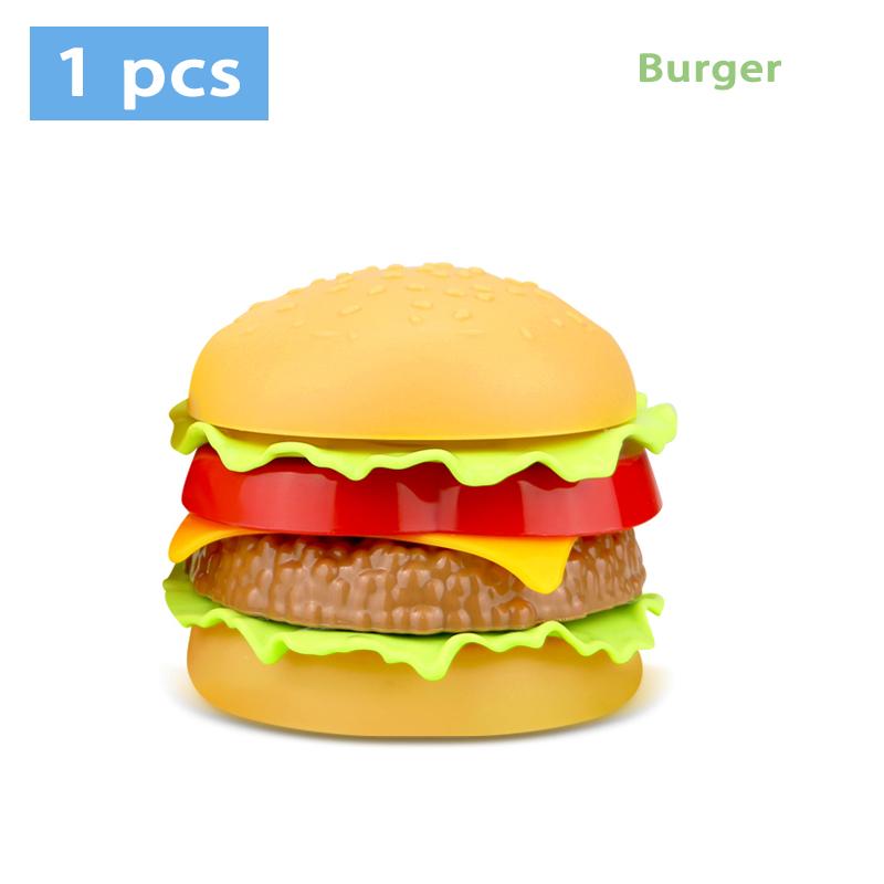 Děti Předstírají Simulace Jídla Hračky Dítě Hraje Dům Hamburger Hot dog Hranolky Kuchyňská Sada Hračky Rychlé Občerstvení Vzdělávací Hračky
