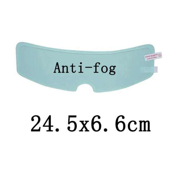 1-2Pcs Motorcycle Helmet Clear Rainproof/Anti-fog Film Helmet Lens Durable Nano Coating Sticker Safety Driving Moto AccessoriesSpeed Sensors 6