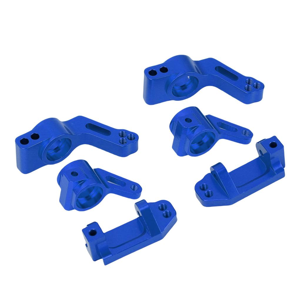 RC Car Front Steering Cup Front C Seat Rear Axle Seat Kit Fit for Traxxas Slash 2WD Aluminum Alloy RC Car Upgrade Parts