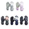 Winter Skihandschuhe Winddicht Verdickt Fleecegefüttert Handschuhe Herren Damen Touchscreen Thermisch Wasserdicht Motorrad Radhandschuhe