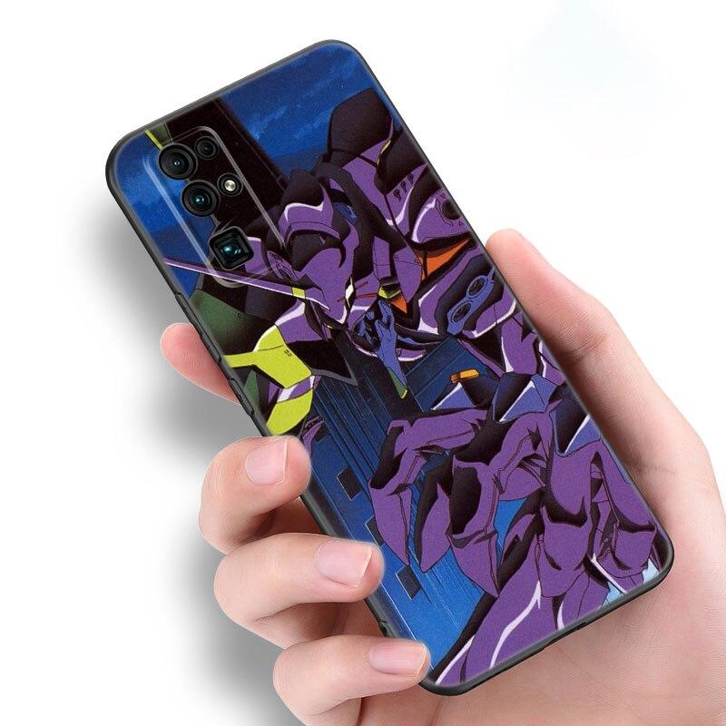 Anime Girl Mech Phone Case For Huawei Honor 60 50 SE 30S Mate 30 20 10 Lite 40 Nova 9 8 Pro Y60 8i 7i 7SE 5T Premium Black Cover