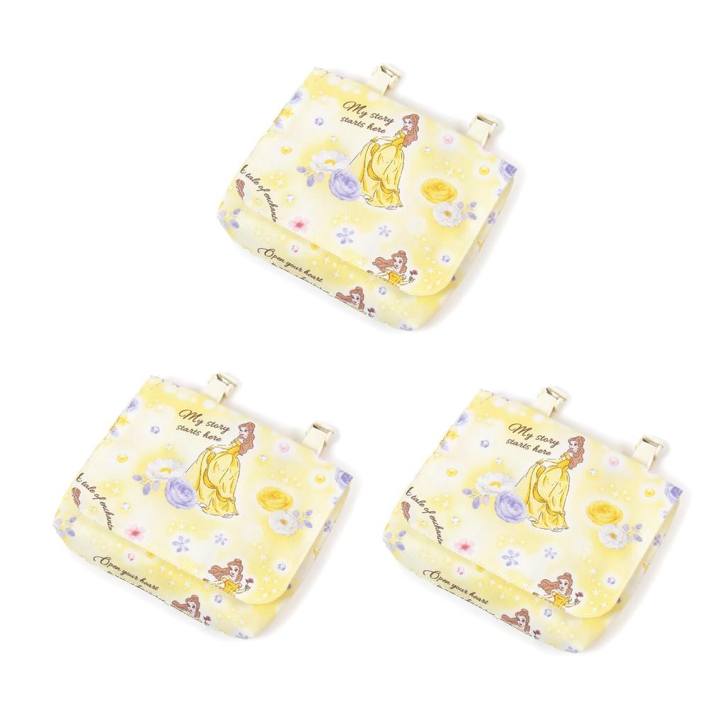COLORFUL CANDY STYLE Disney Belle from BEAUTY AND THE Princess Set of Stylish Attached Pocket Waist N6024113 [Large] Travel/Attached Pockets, BEAST,