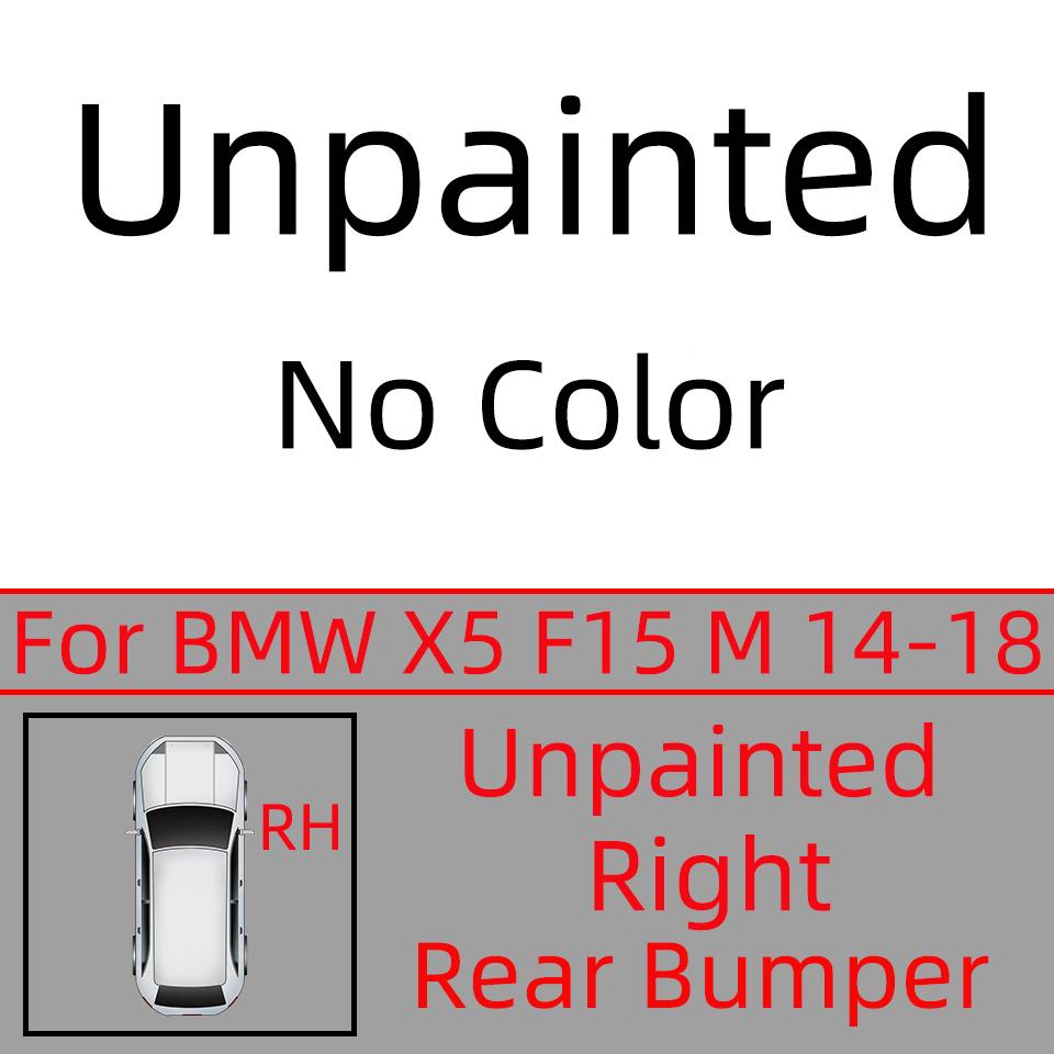 For BMW X5 F15 M 2014-2018 Specific Front & Rear Bumper Towing Hook Cover - Durable Hauling Shell Cap #51118060131 51128062757