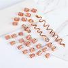 European and American Popular Viking Celtic Knot Retro Ethnic Style Spiral Snake Shaped Dirty Braid Hair Clip Accessories