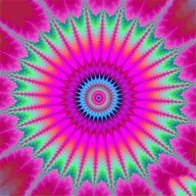 5D Diamond Painting Mandala Flower DIY Full Round Rhinestones Drill Cross-stitch Kits Diamond Embroidery New Year Gift