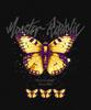 Monster Republic Butterfly Yellow T-Shirt Black