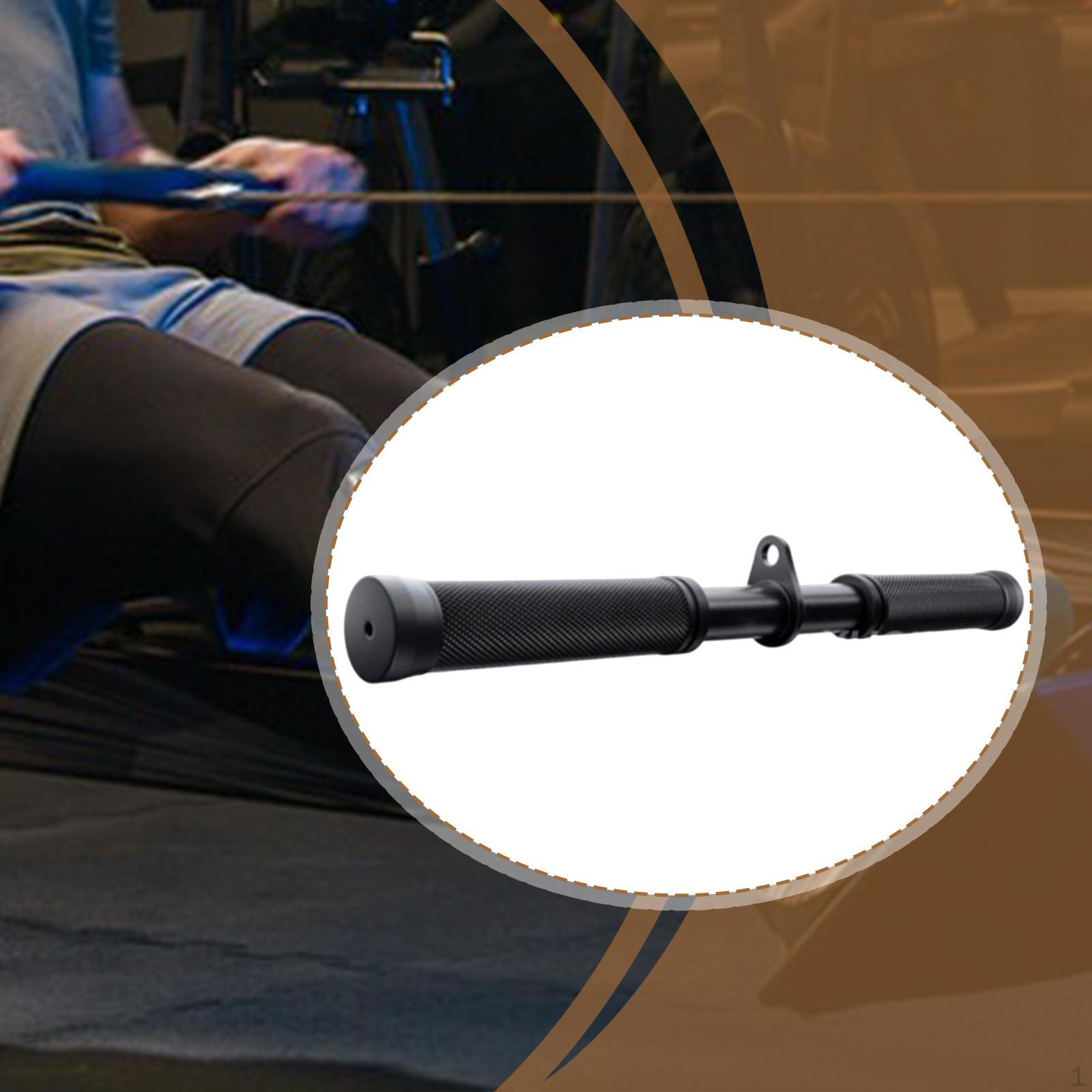 LAT Pull Down Bar Straight Metal Comfortable Grip Non Slip Press for Pulley System Back