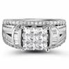 New Princess Square Cz Wedding Rings For Women High Quality  Color Sparking Engagement Proposal  Statement Jewelry