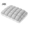Plush Cushioned Pillows for Bedroom Cooling Quilted Puff Pillow, Cloud-Like Bed Down Alternative Washable Bedding Accessories Fluffy Cloud Pillow Side