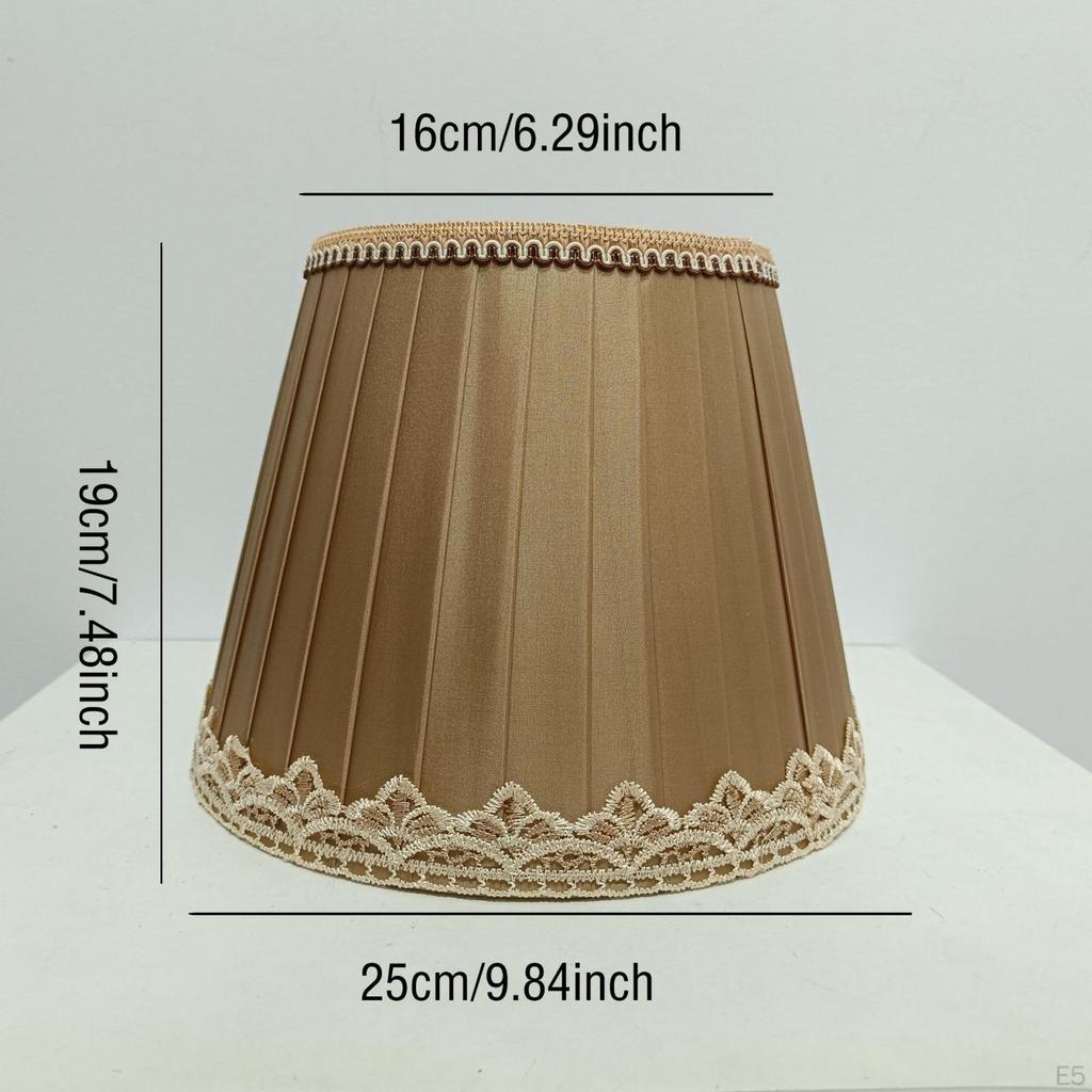 Lampshade Decorative Easy to Install Light Cover for Office Farmhouse Bedside Bedroom