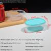 280ml Food Grade Plastic Box for Baby Food Storage Refrigerated Small Fridge Organization Sealed Container