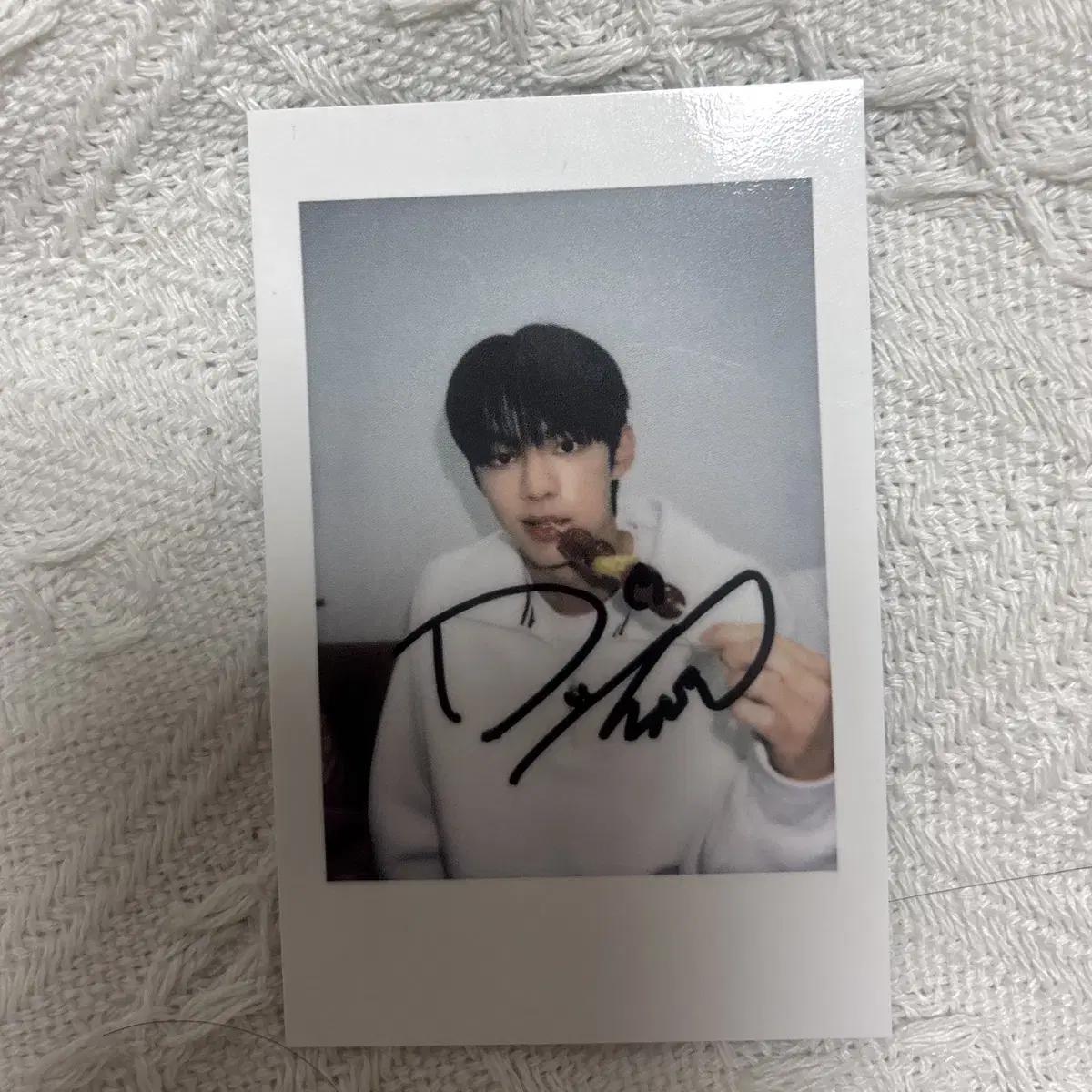 

Tws Tours Dohun Yizhiyu Shanghai Shanghai Winner Admission Photocard Sign Polaroid