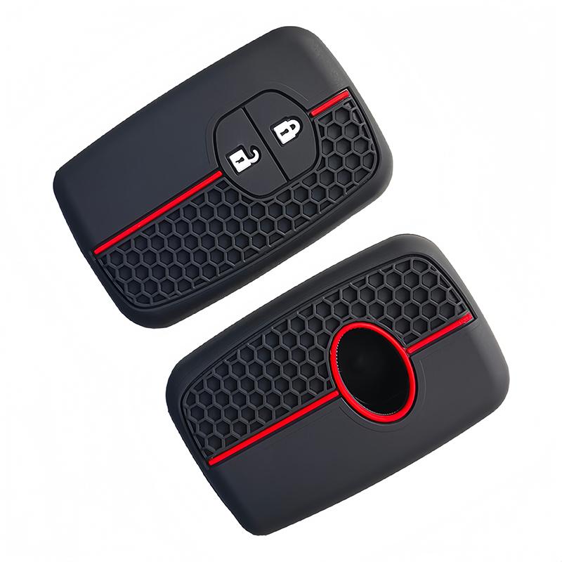 Silicone Car Fob Key Case Holder Cover Shell for Toyota Camry Prius Land Cruiser Prado 150 Crown for Subaru Foreste XV Remote