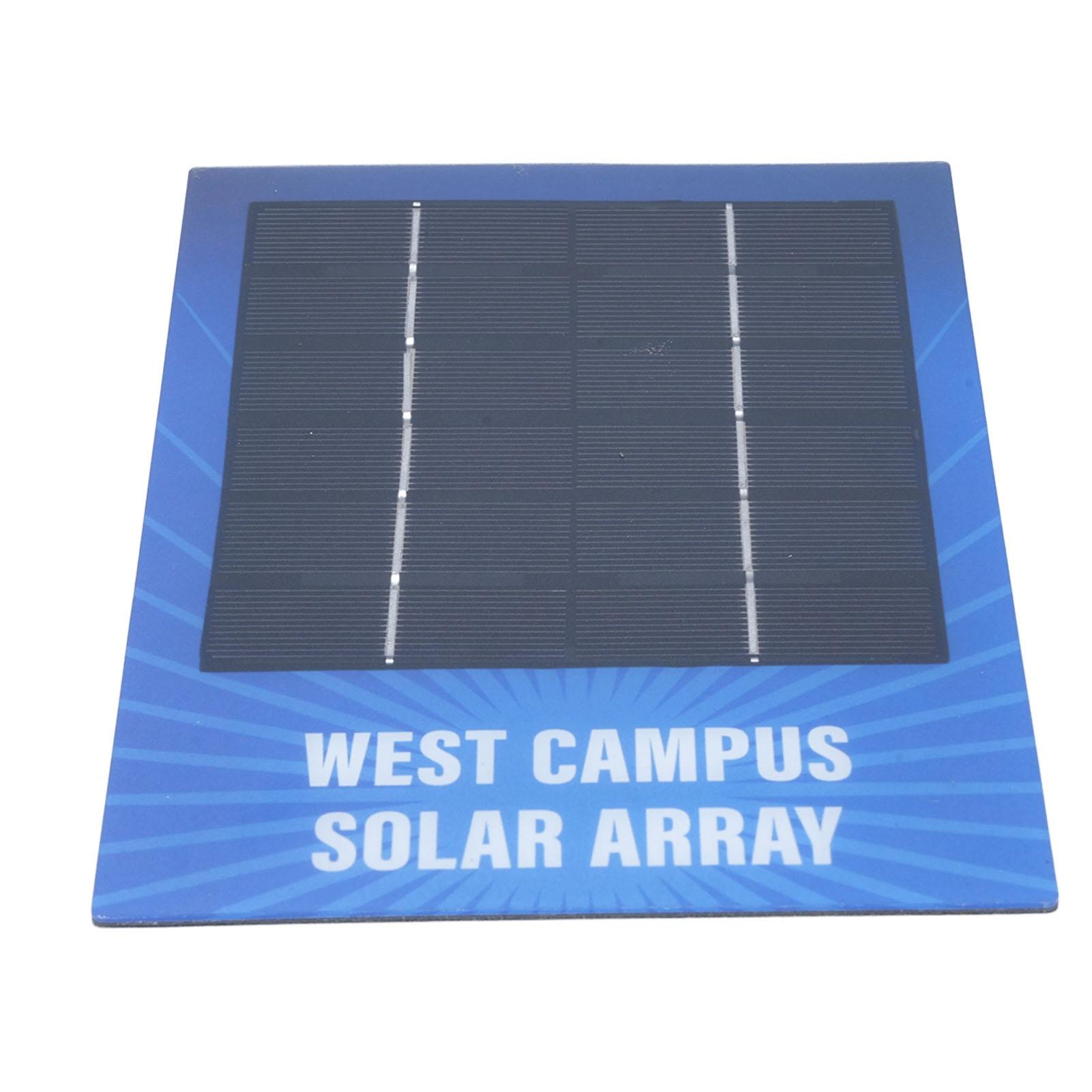

Portable Solar Panel Charger 5W 5V Solar Charging Panel for Outdoor Travel Camping