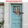 Bat Repeller Devices Adjustable Electric Animal Trap Ultrasonic Rechargeable Bird Defense System for Attic House Garden Basement