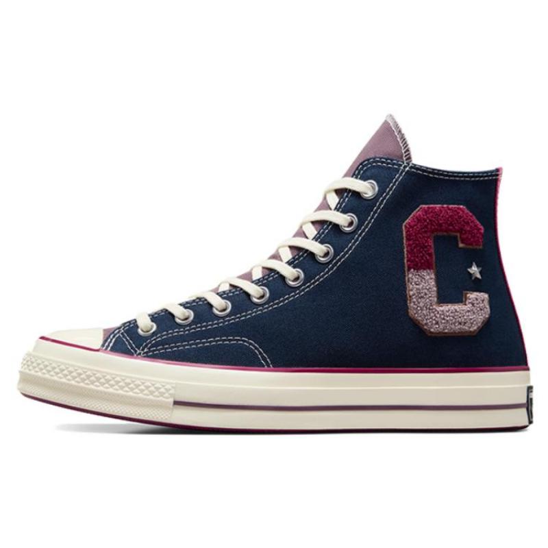 

Converse Chuck 70 Plus Комфортные эспадрильи унисекс с круглым носком и высоким верхом, синие 35 синий
