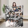 Kpop Group Lngshot  Fashion Blanket Cozy Soft  Throw Fashion Blankets for Bed  Multiple Sizes Quilt