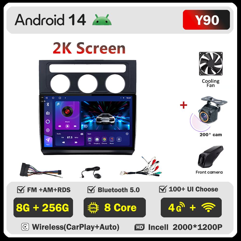 Pentru Volkswagen Touran 1 2003-2010 Radio Auto Android Stereo Unitate Principală Navigație GPS Ecran Tactil Mirror Link Sistem Inteligent