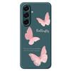 For Samsung Galaxy A17 5G Case Butterfly Pattern Printing Straight Edge TPU Phone Back Cover