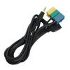 2-in-1 3,5-mm- und USB-Stecker Auto-Audio-Adapter Kabel für Auto-Video-Audio-Adapter Auto-AUX-Kabel für Hyundai K ia
