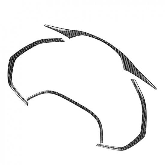 Carbon Fiber Dashboard Panel Decorative Trim For Chevrolet Corvette C7 2014-